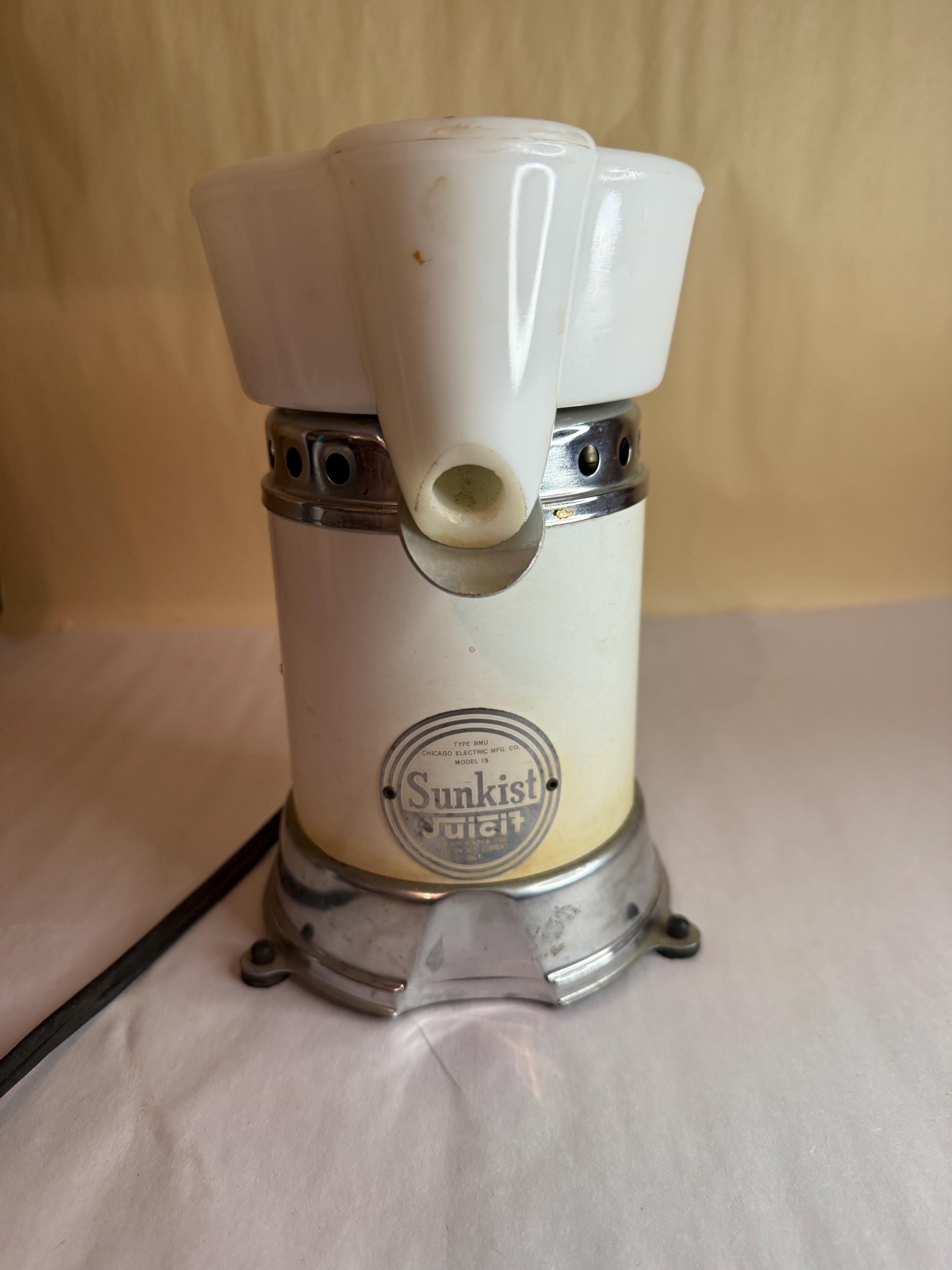 Vintage 1930's Sunkist Electric Juicer - Etsy