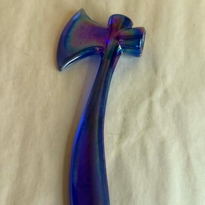 Uranium Glass Tomahawk - Etsy