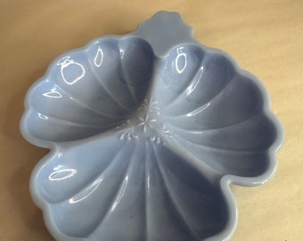 ジャネット　デルファイト　セット ヴィンテージ ジャネット デルファイト ブルー シェル 仕切り皿 - Etsy