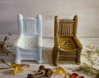 Kitschy Rocking Chairs Salt and Pepper Shakers Pair