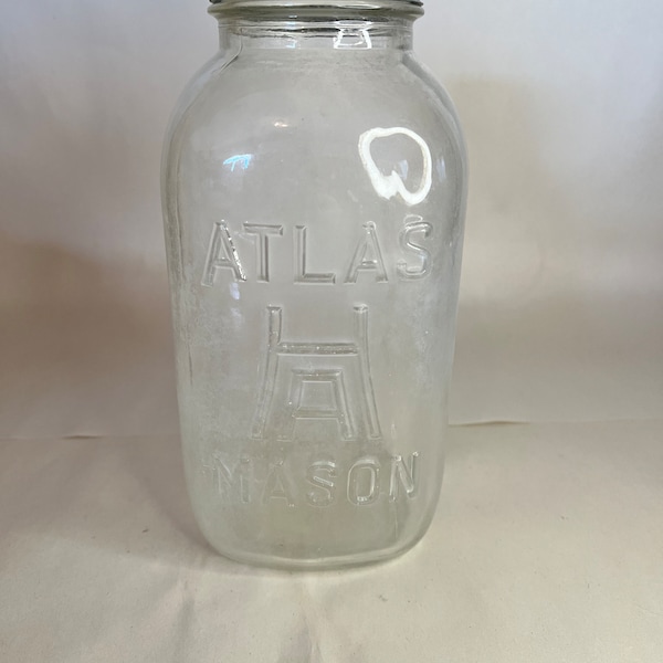 Vintage Hazel Atlas Mason Canning Jar