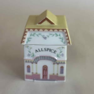 Vintage Porcelain Lenox Spice Village Allspice