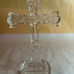 Waterford Crystal Standing Crosses - Etsy
