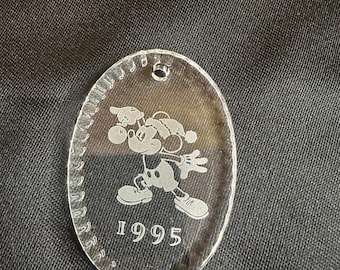 Waterford Crystal Disney Mickey Mouse 1995 Ornament