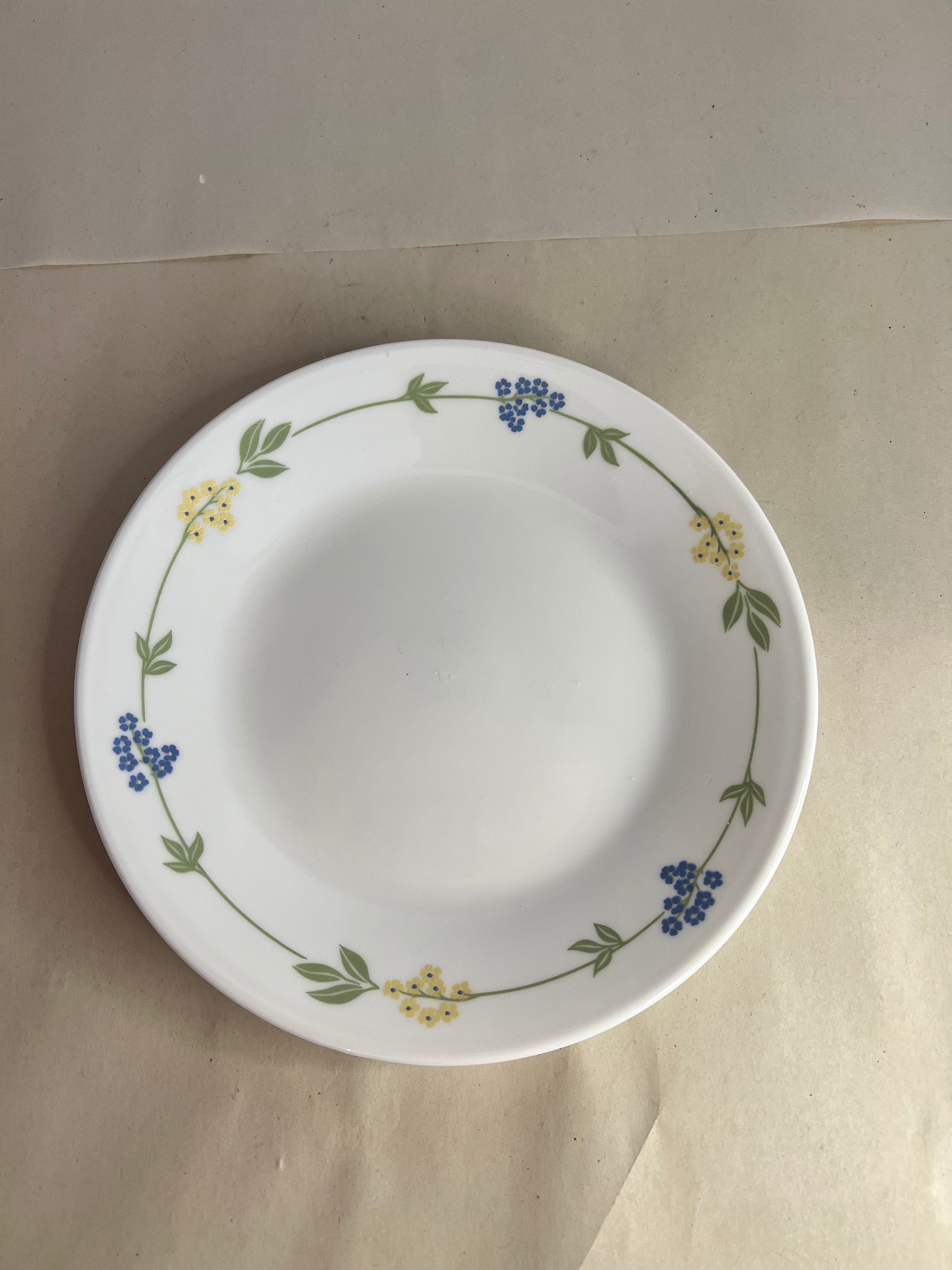 Vintage Corelle Secret Garden Pattern Plate Etsy Sweden
