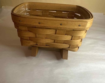 Longaberger Craddle Basket