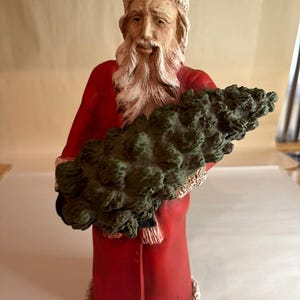 Vintage Universal Statuary Christmas Santa Figurine