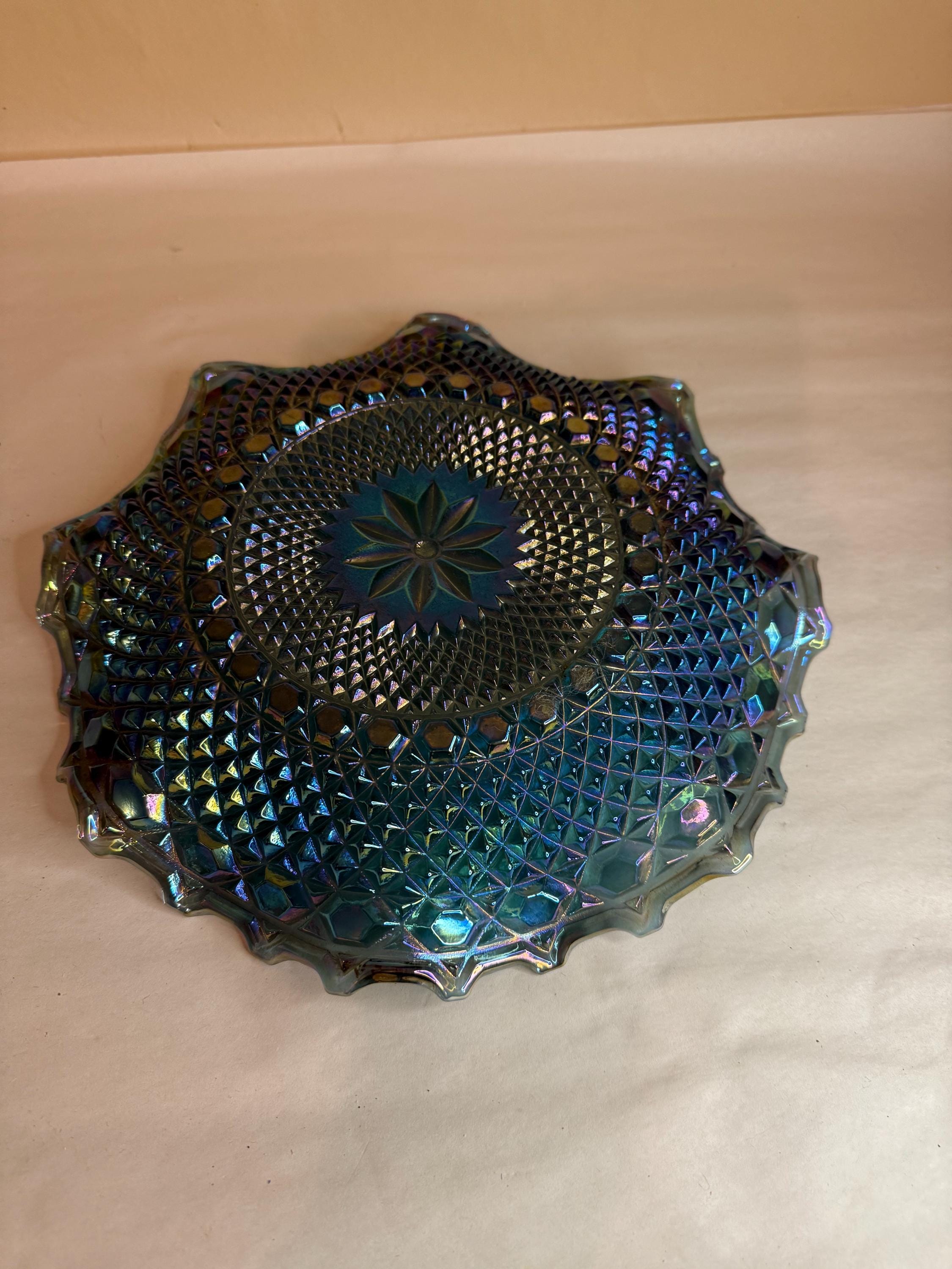 ◾︎美品◾︎INDIANA GLASSヴィンテージ　カーニバルガラス