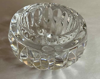 Vintage Waterford Crystal Round Ashtray