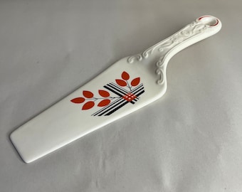 Vintage Ceramic Floral Pie/Cake Server