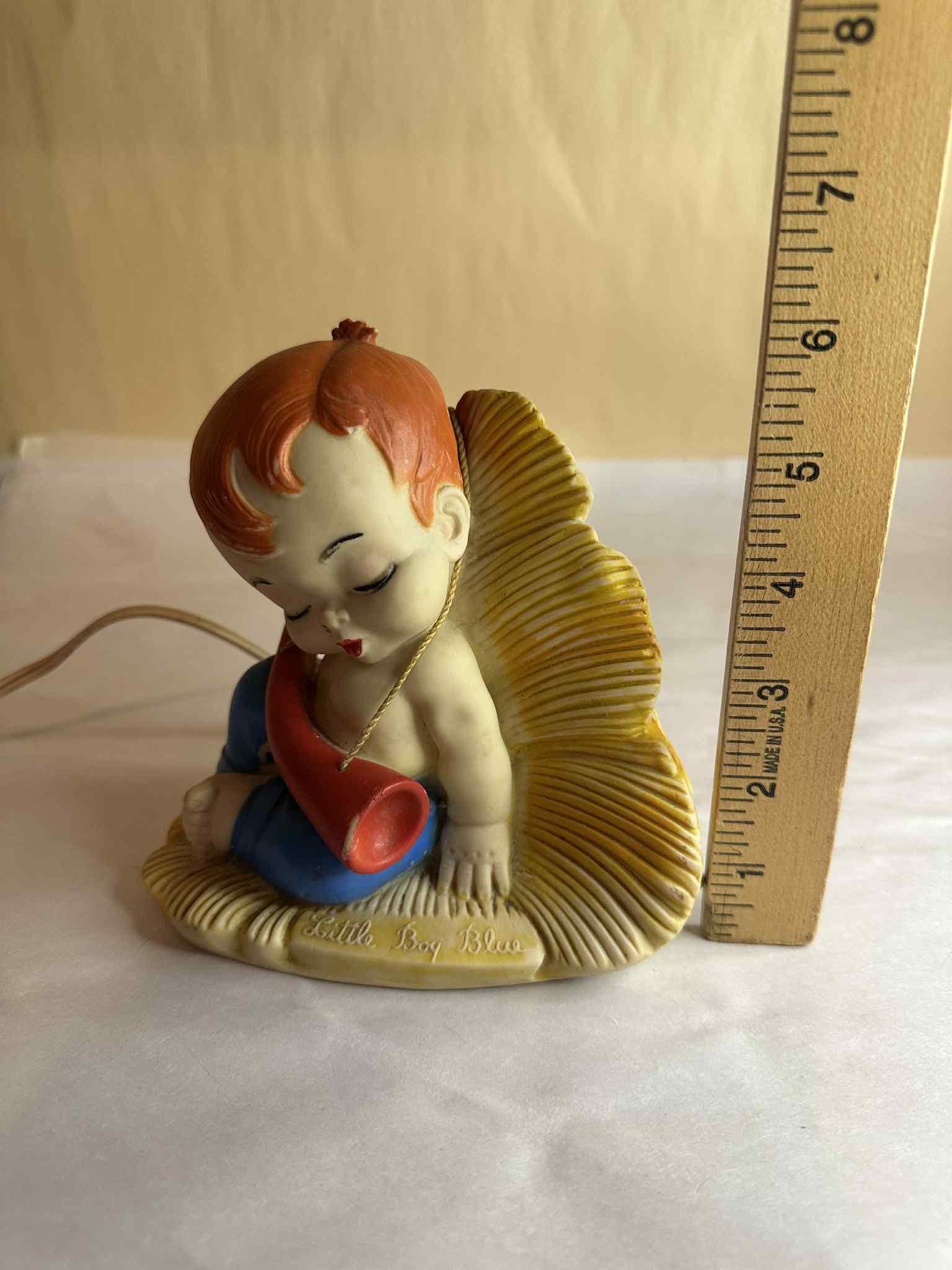 ヴィンテージ 1958年製 リトルボーイ ブルー 子供用 ナイトライト