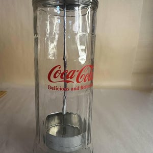 Coca Cola Coke Retro Strohhalm Spender