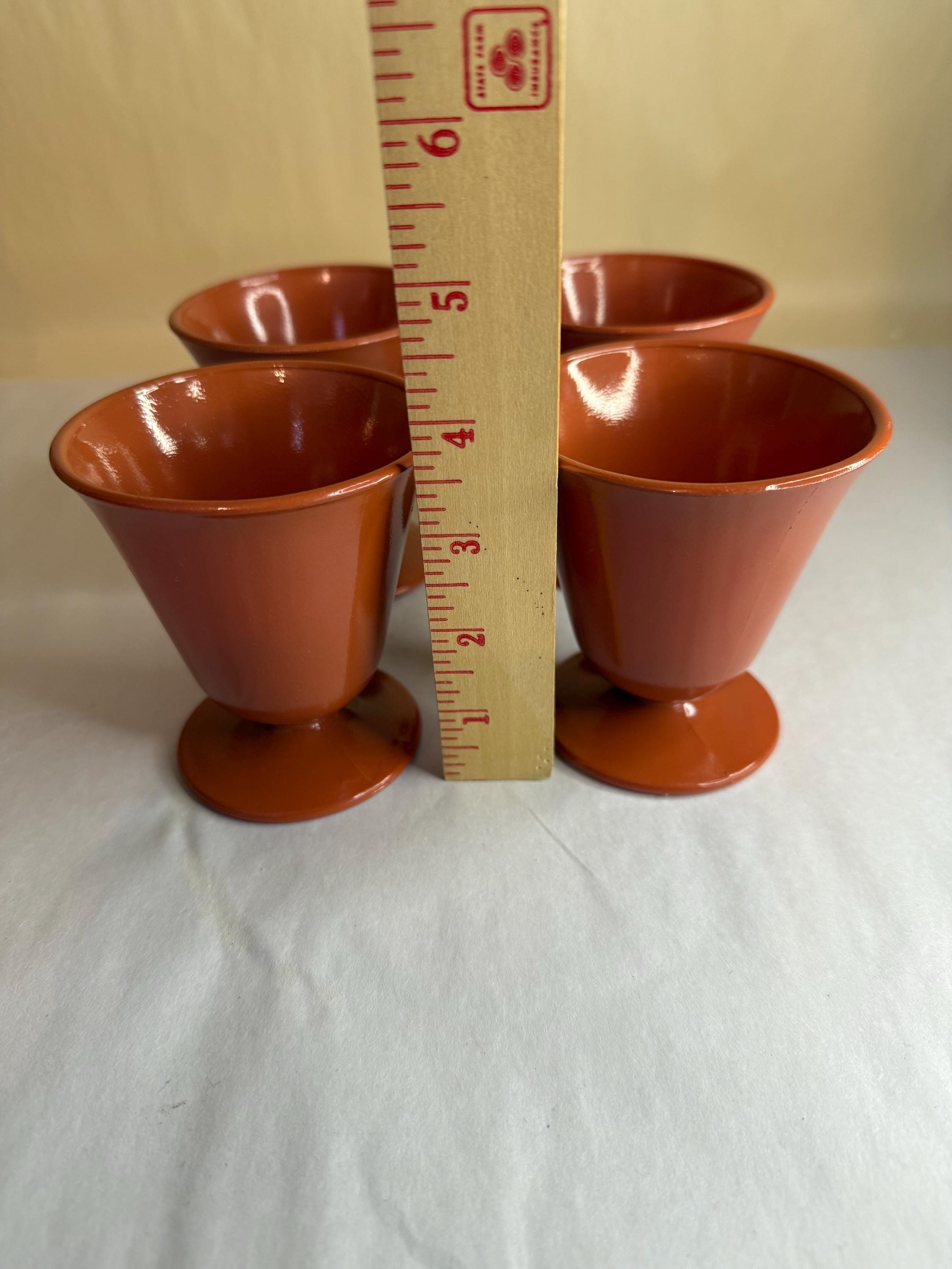 ヴィンテージ ヘーゼル アトラス Ovide Platonite オレンジ デザート