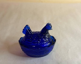 Mosser Jadeite Hen on Nest Candy Dish 4