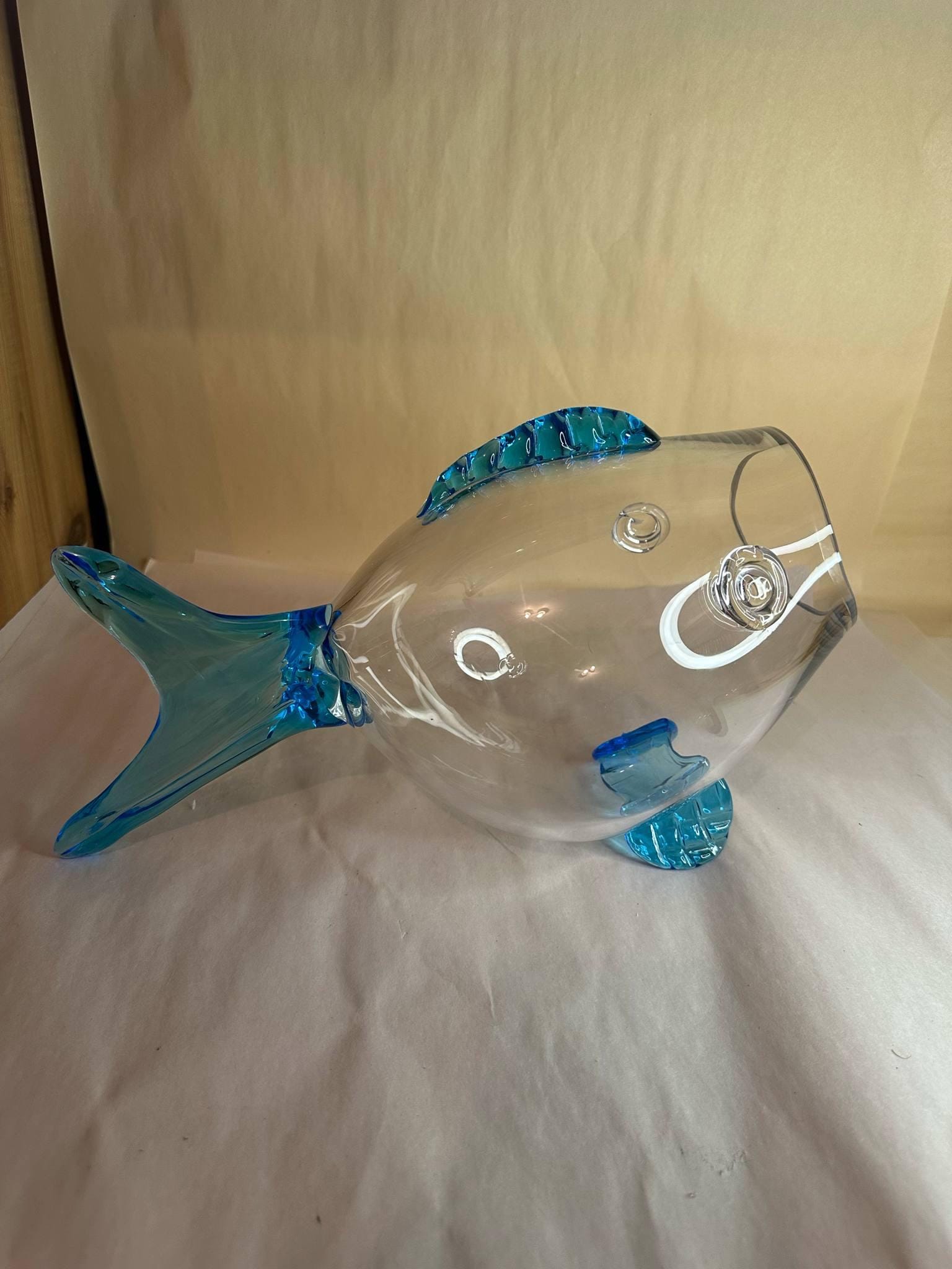 Blenko Blue Vase - Etsy