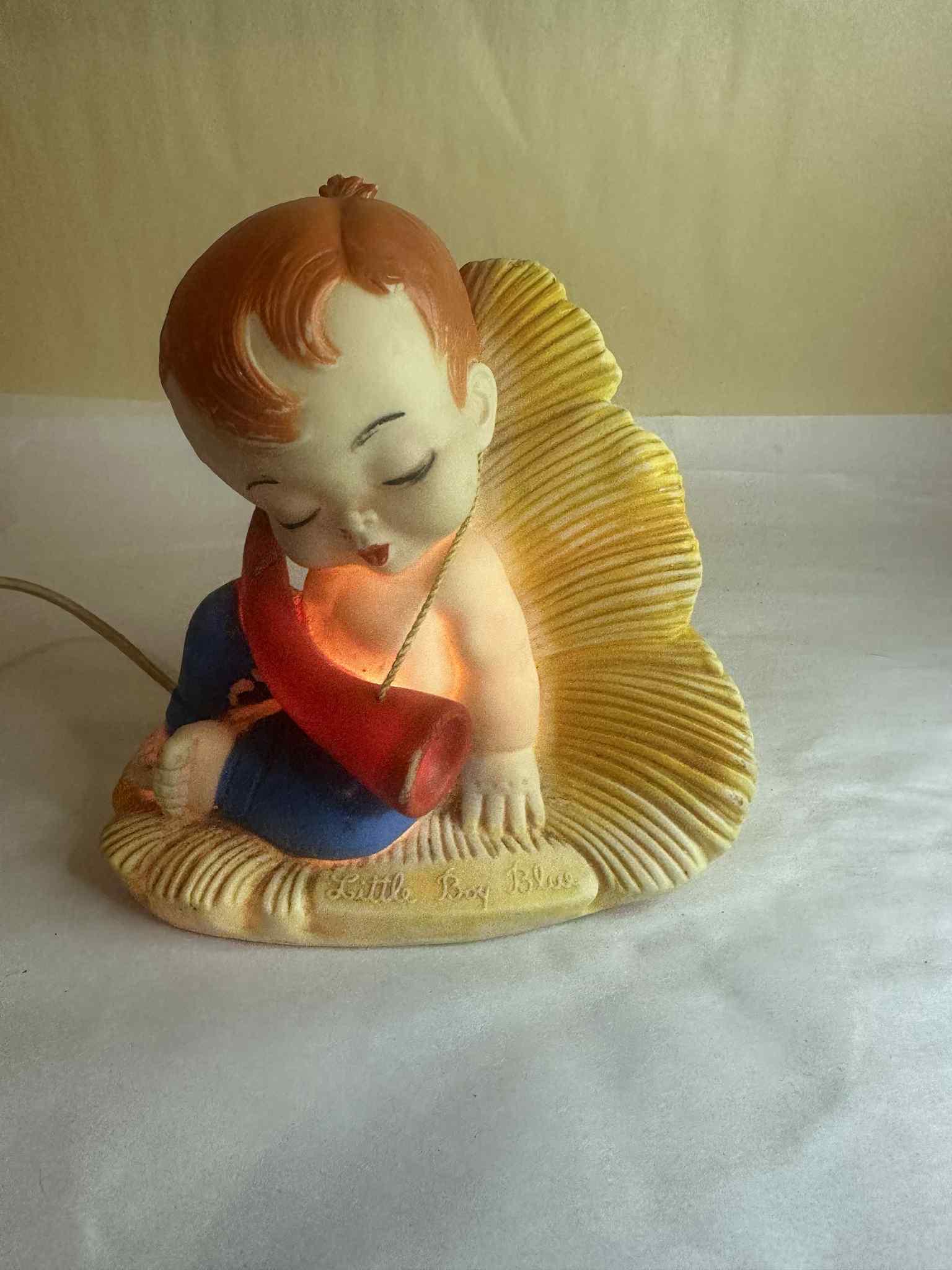 ヴィンテージ 1958年製 リトルボーイ ブルー 子供用 ナイトライト