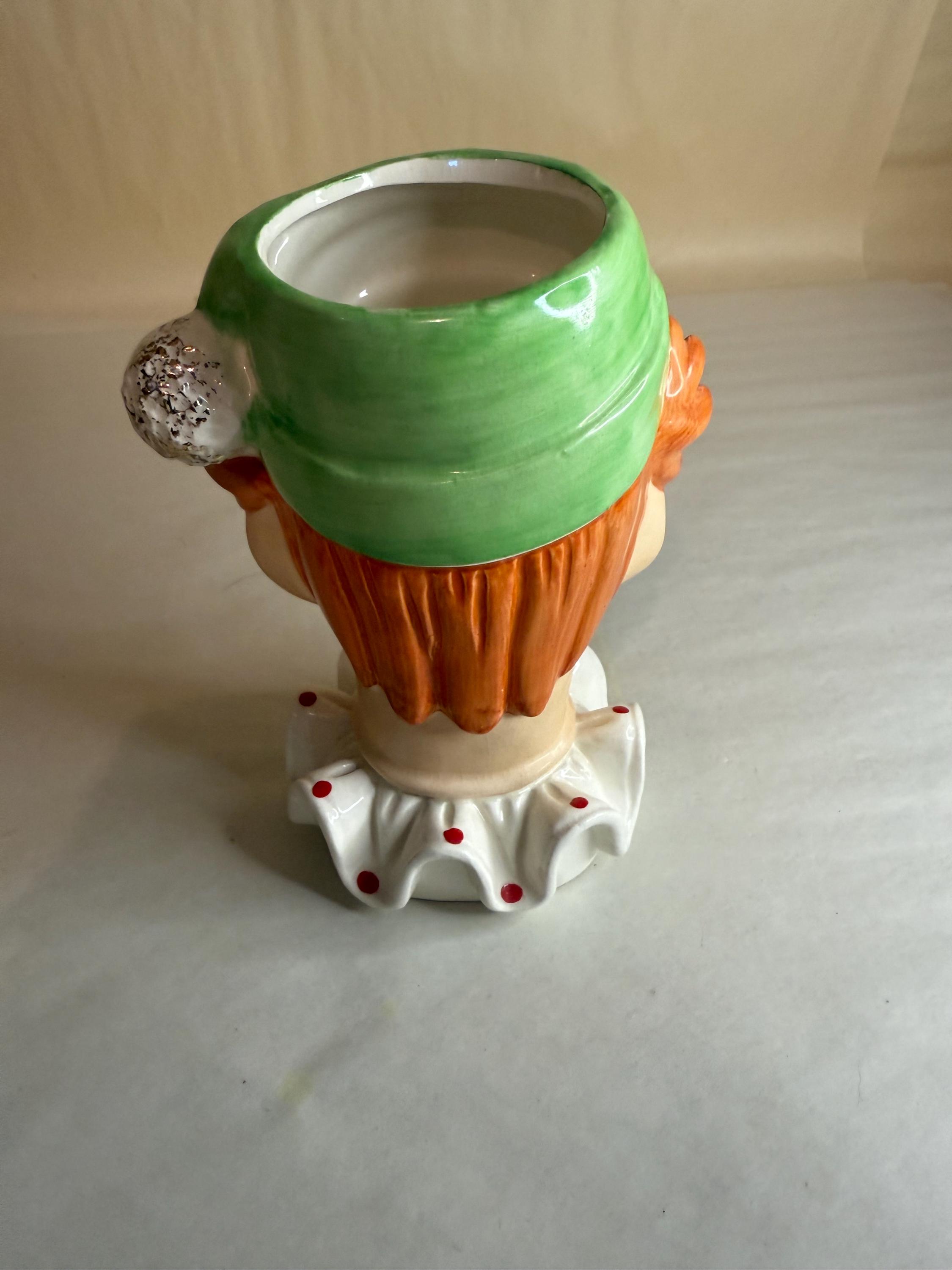 Vintage Napco Clown Head Vase Planter - Etsy Canada