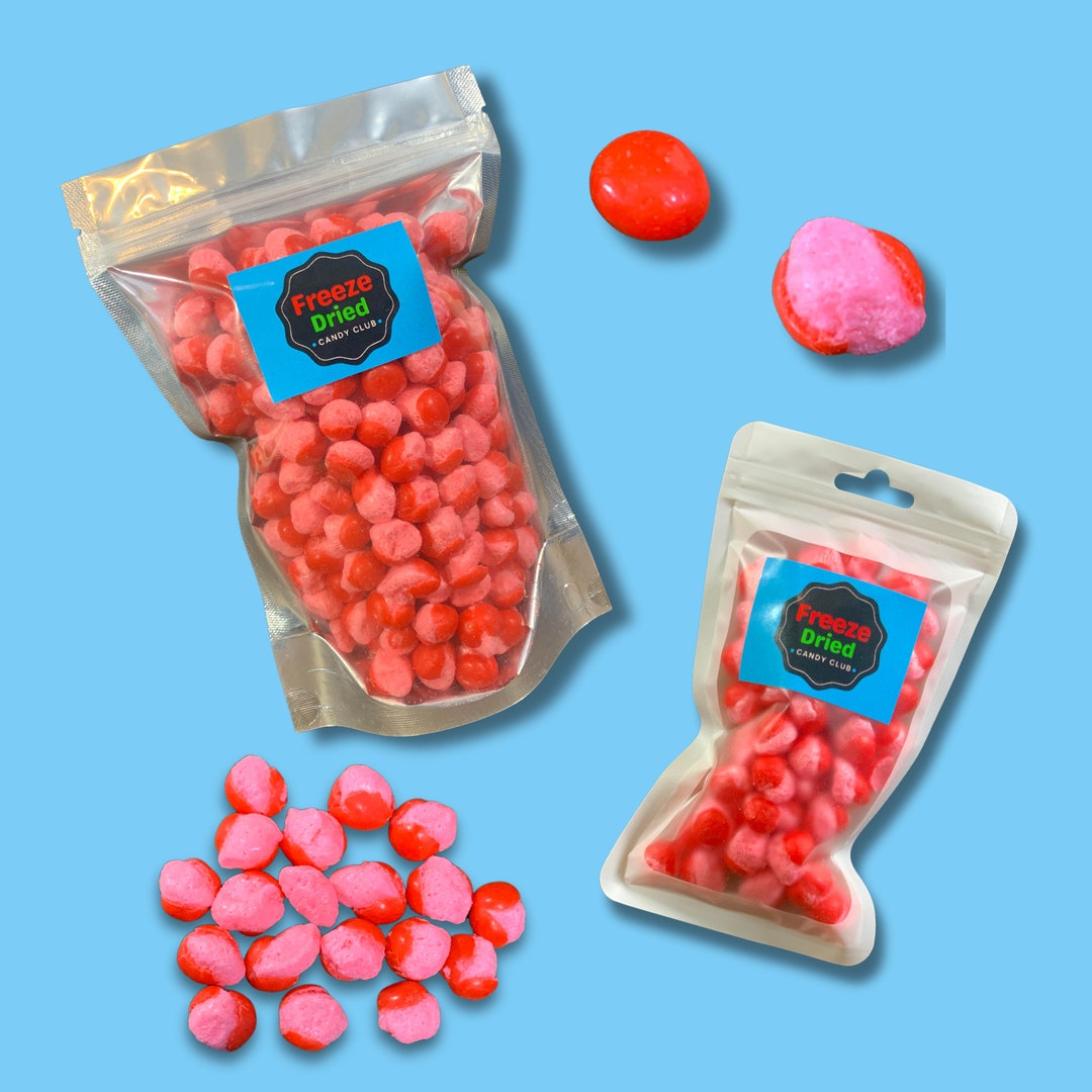 Freeze Dried Candy Club Red Hots Crunchy Sweet Spicy & Etsy