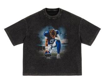 Textured Waffle Washed Boxy T-Shirt