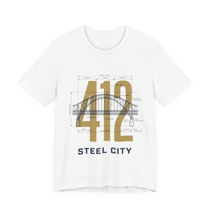 412 Steel City Draft Season Tee | Pittsburgh Area Code Football Shirt