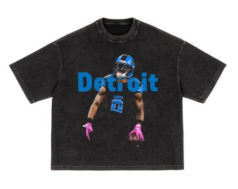 T-shirt carré texturé gaufré délavé
