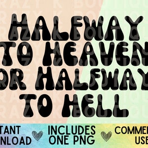 JellyRoll Halverwege naar de hemel of halverwege naar de hel sublimatie download png