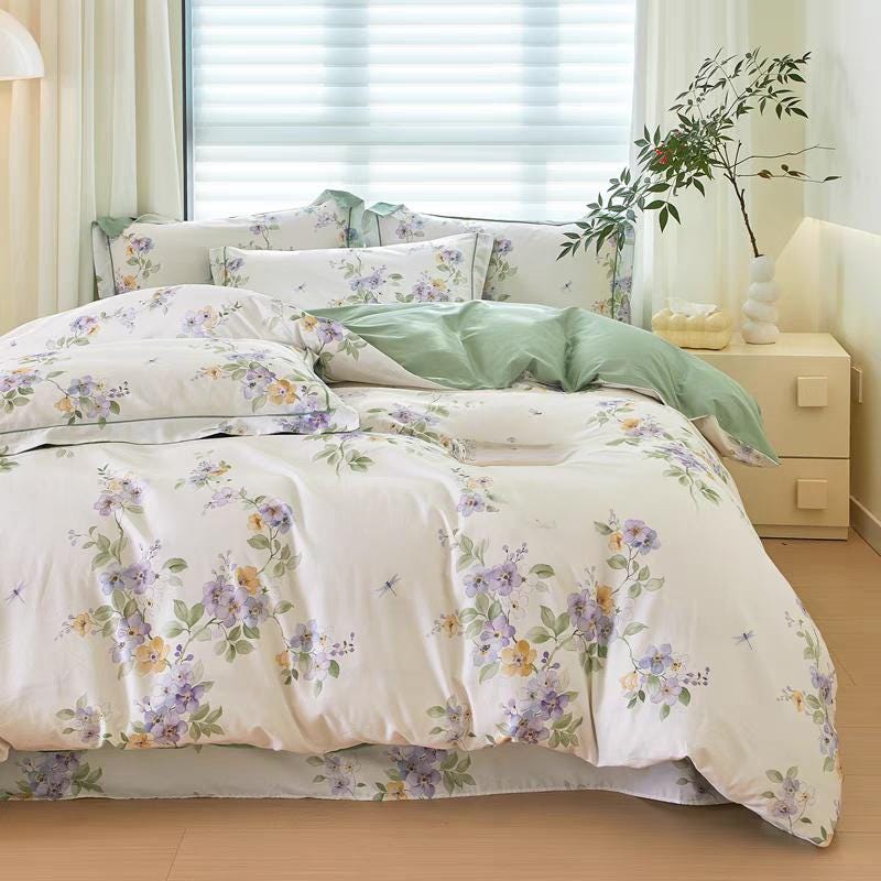 Purple Bedding - Etsy