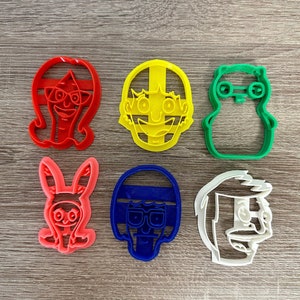 Bobs Burgers Cookie Cutter Set
