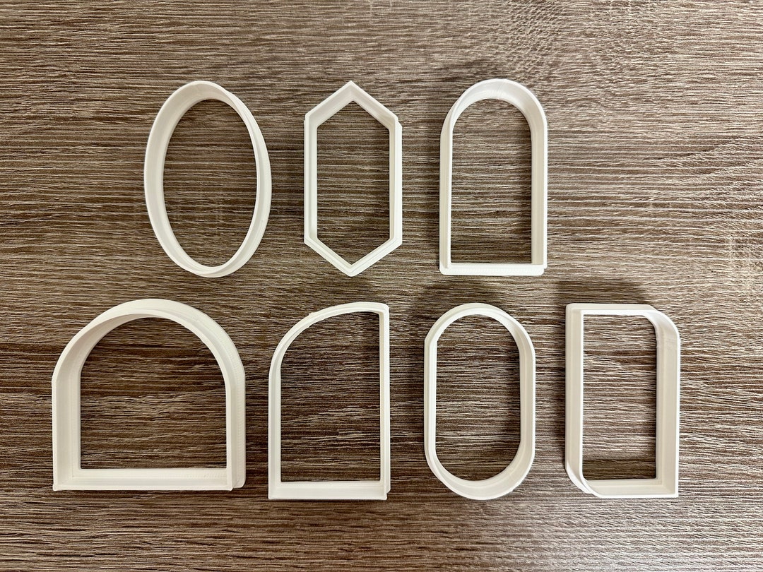 Boho Arch Cookie Cutter Set / Trendy Oval Cookie Cutter Set Etsy
