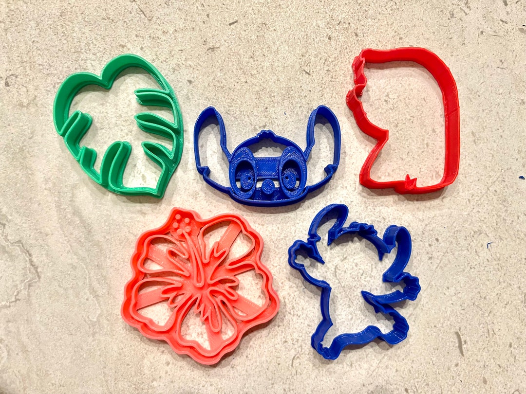 Lilo and Stitch Cookie Cutter Set Etsy