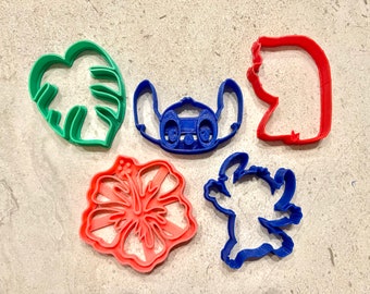 Lilo and Stitch Cookie Cutter Set