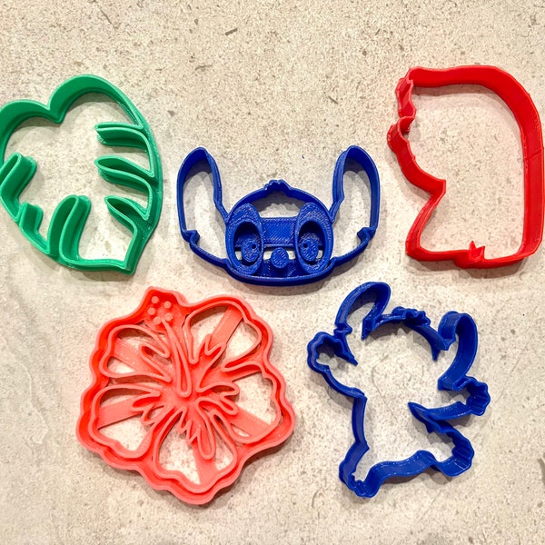 Lilo and Stitch Cookie Cutter Set