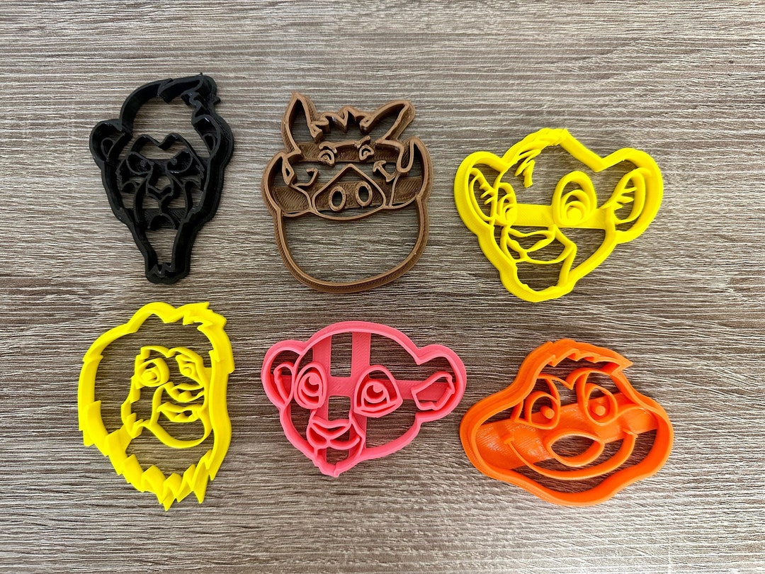Lion King Cookie Cutter Set Etsy