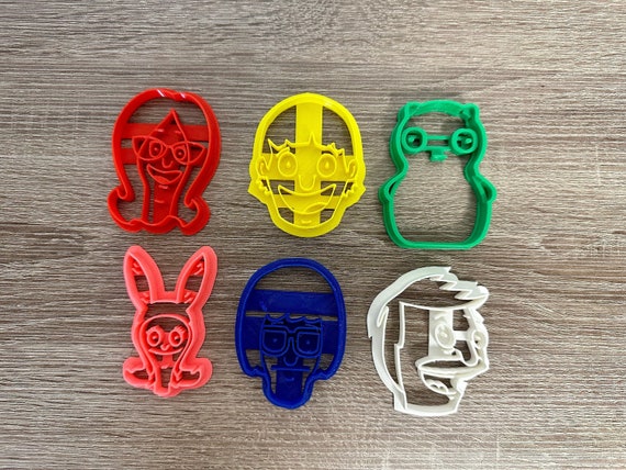 Bobs Burgers Cookie Cutter Set