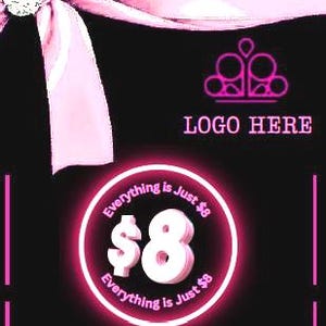 Banner retrátil personalizado para joias 33" x 79". Aumente as vendas de joias e exiba seu novo preço de 8 dólares - 33" x 79" (somente arquivo digital)