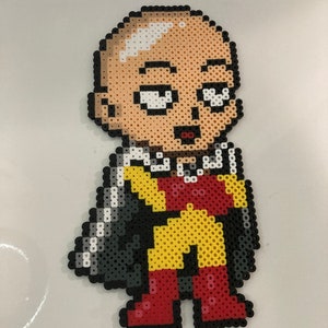 Saitama One Punch MAN' Poster, picture, metal print, paint by outdoorway