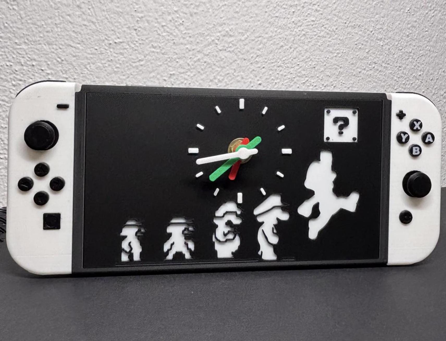 Nintendo Switch Clock / Super Mario Clock / 10x4 Inch - Etsy
