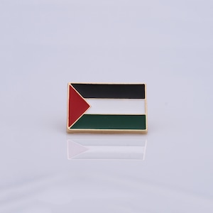 Broche de poing de Palestine, épingles de cartes de Palestine, épingles de drapeau de Palestine en cœur, épingles de revers de Palestine, Collection de badges Style-4