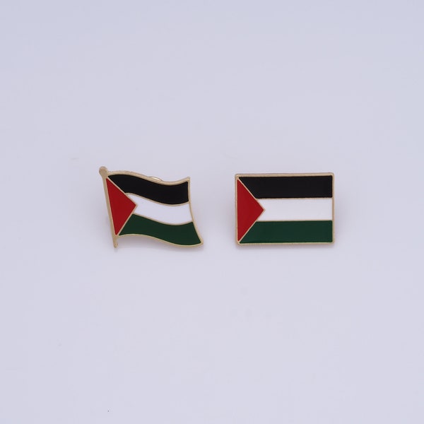 Palestine Flag Pins, Palestine Flag Pins, Palestine Lapel Pins, Palestine Brooch, Badge Collection