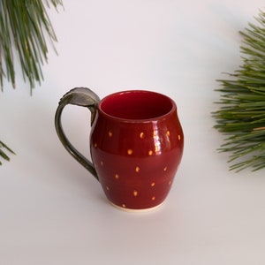 Handmade Strawberry Mug