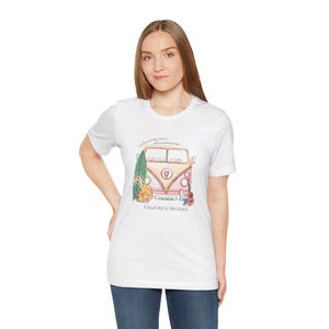Beach Shirt, Boho Shirt, Van Shirt, Vintage Van Shirt, Surfer shirt, Beach Girl Shirt, Surfboard Shirt, Travel Shirt, Vacation Shirt, Surf T image 6