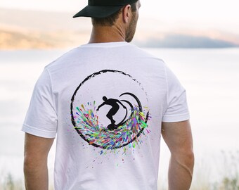 Unique Surf Gift, Surfer Shirt, Beach Shirt, Surfer Gift, , Ocean Shirt, Surfing Gift, Mens Gift, Womens Gift, Adventure Shirt, Outdoor Tee