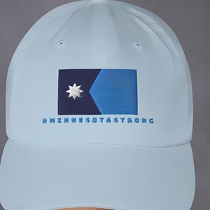 New Minnesota State Flag Hat - Show Your Pride & Stay Strong with Our Minnesota Strong Cap