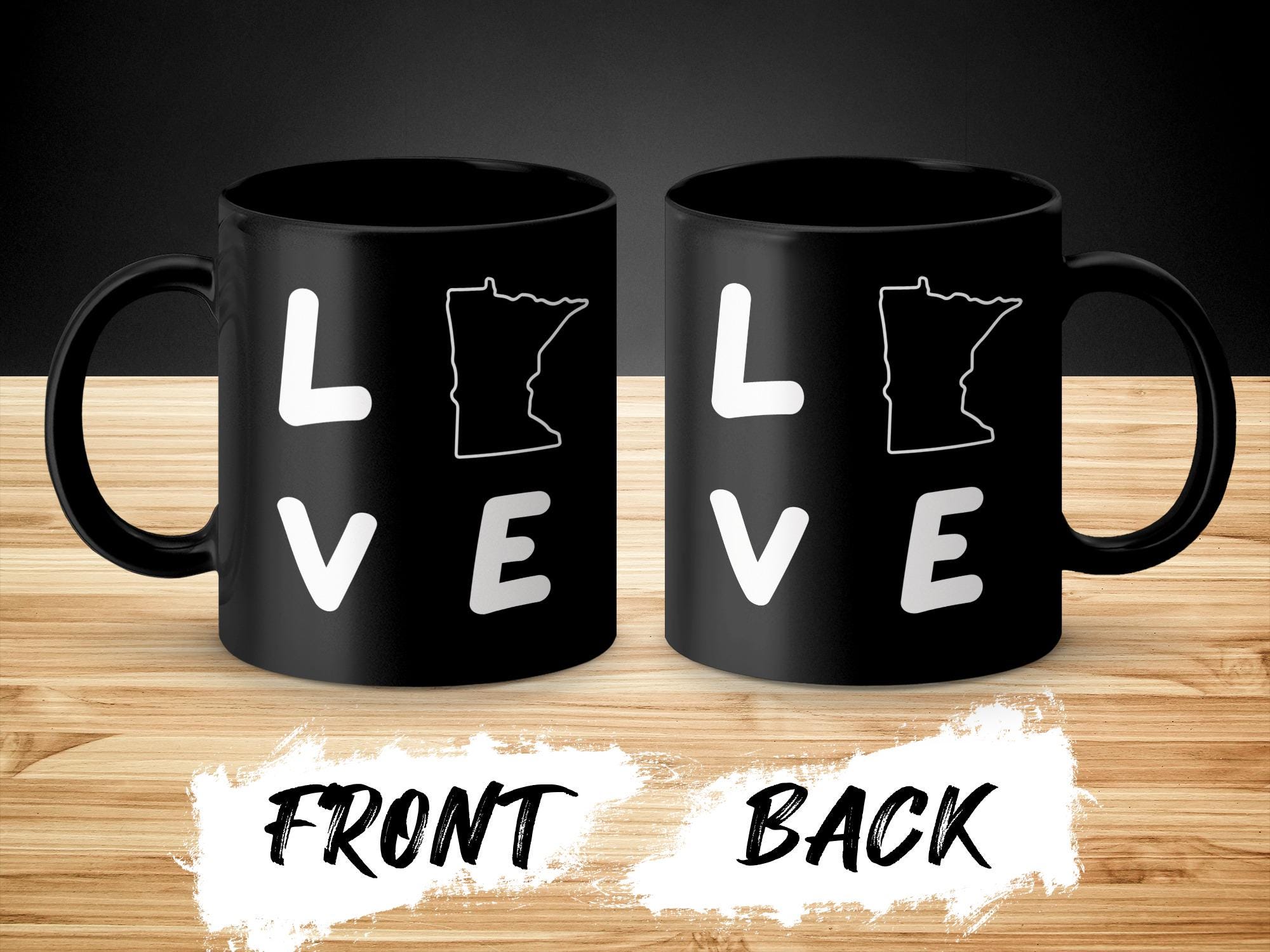 Love Minnesota Coffee Mug: State Pride Souvenir