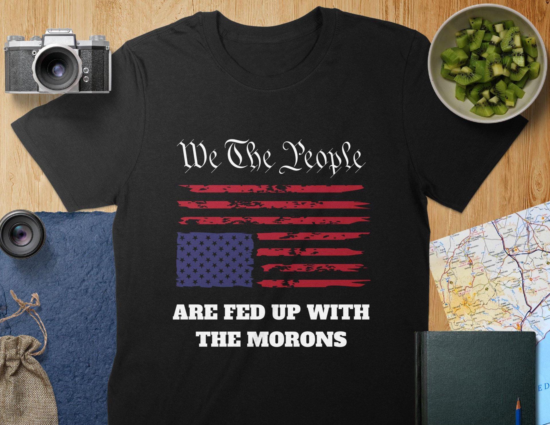 Distressed American Flag T-Shirt: Patriotic USA Tee - Unisex or Women's Tee