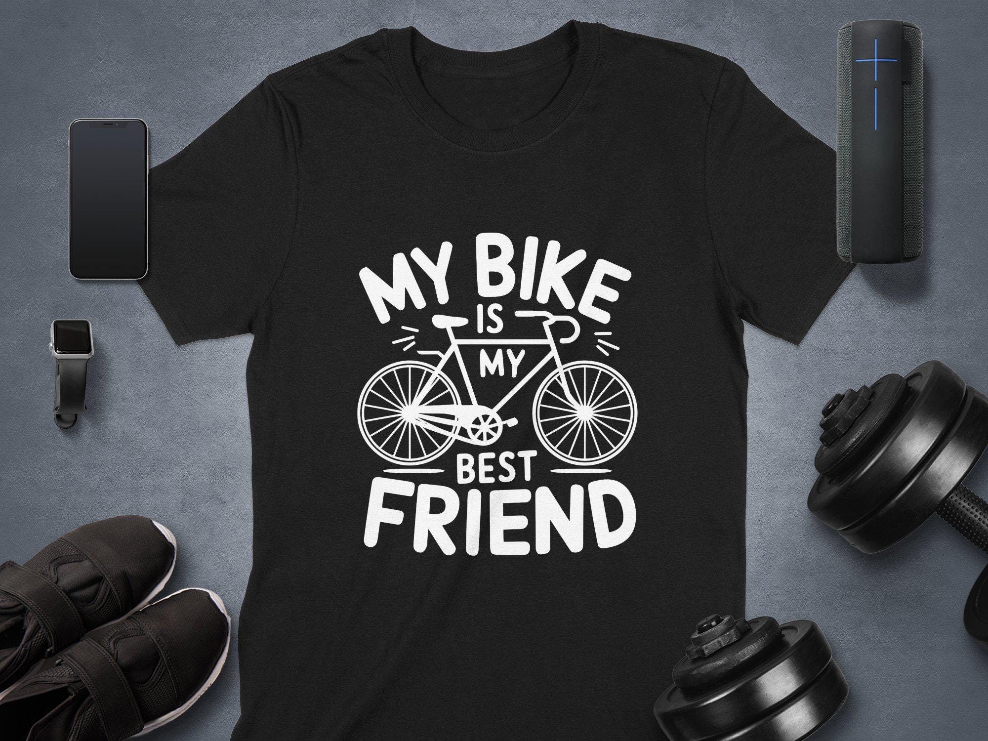 My Bike Is My Friend Cycling T-Shirt, Mug, Hoodie, Sweatshirt, Bag