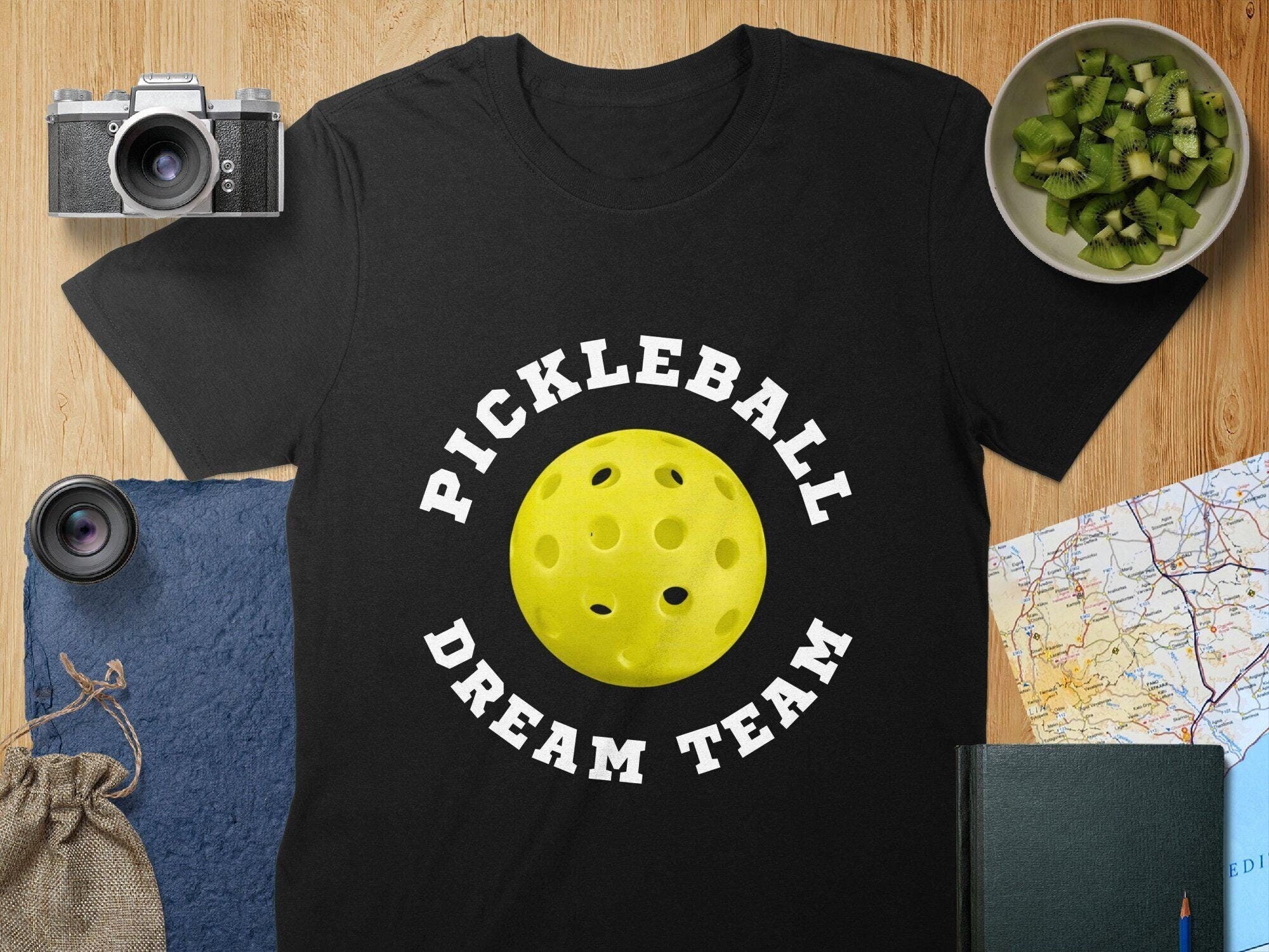 Dream Team Pickleball Shirt | Unisex Cotton Tee, Mug