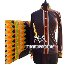 Western Show Shirts - Show shirts - Showmanship Shirts - Combo set