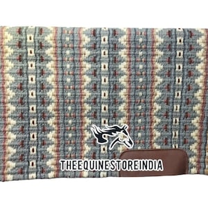 Western Show Saddle Pads - Handmade Show Pads - Wool Pads