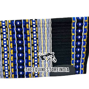 Western Show Saddle Pads - Handmade Show Pads - Wool Pads